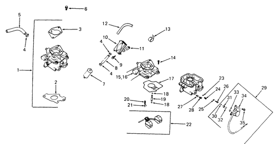 Part Location Diagram of KH-24-435-01-S Cub Cadet Solenoid Assembly